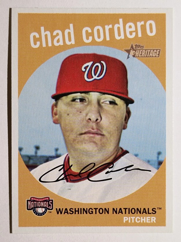 2008 Topps Heritage #51 Chad Cordero