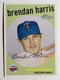 2008 Topps Heritage #61 Brendan Harris GB SP