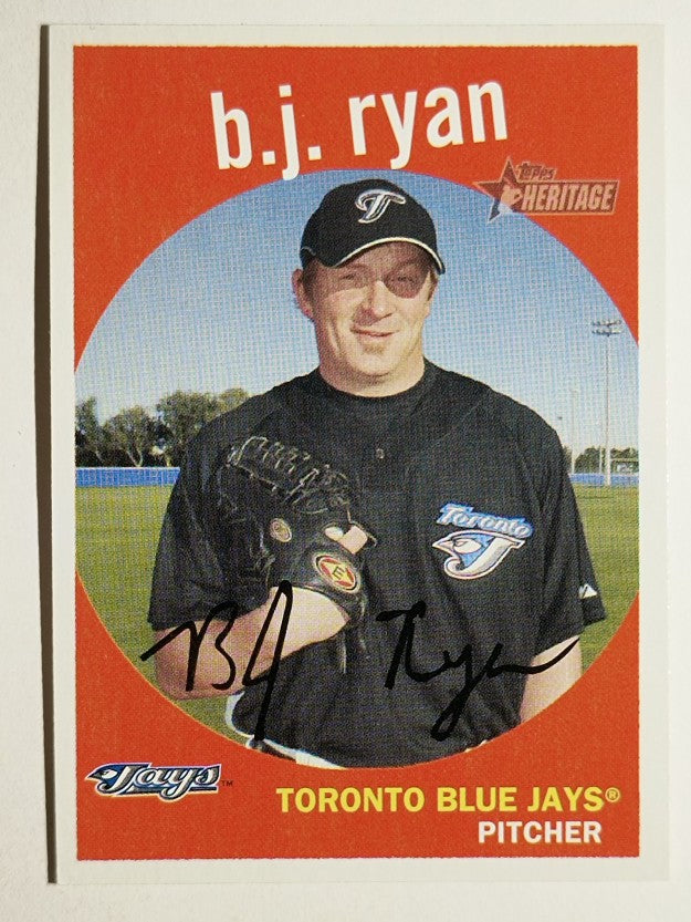 2008 Topps Heritage #66 B.J. Ryan