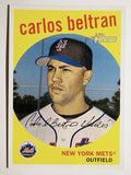 2008 Topps Heritage #82 Carlos Beltran GB SP