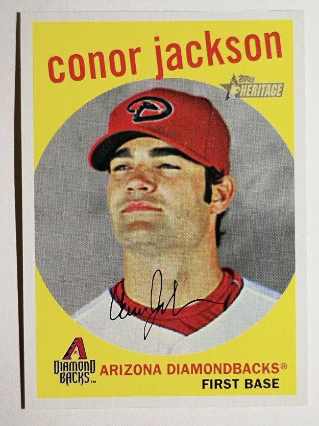 2008 Topps Heritage #89 Conor Jackson