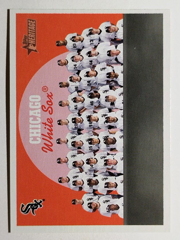 2008 Topps Heritage #94 Chicago White Sox GB SP