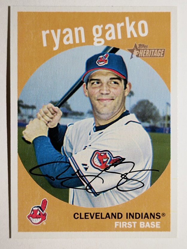 2008 Topps Heritage #115 Ryan Garko