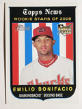 2008 Topps Heritage #118 Emilio Bonifacio RC