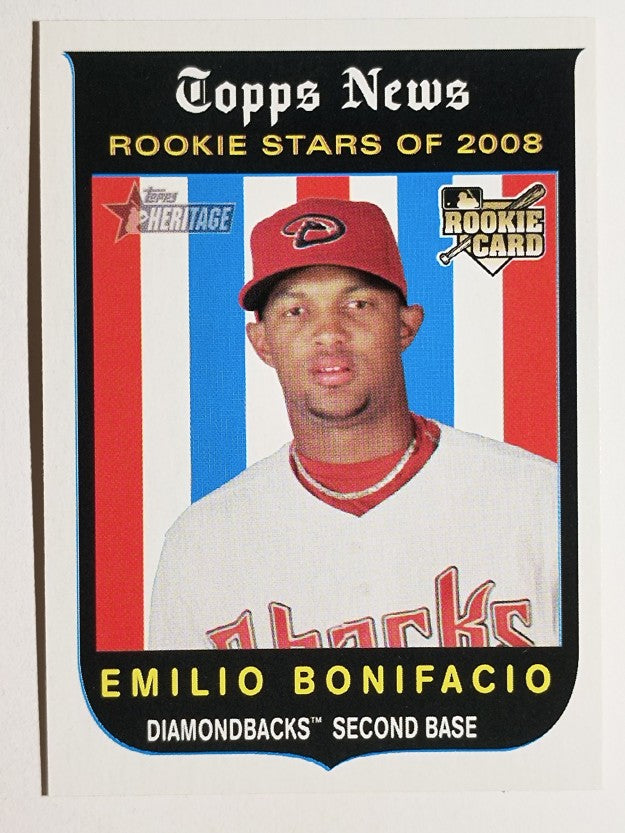 2008 Topps Heritage #118 Emilio Bonifacio RC
