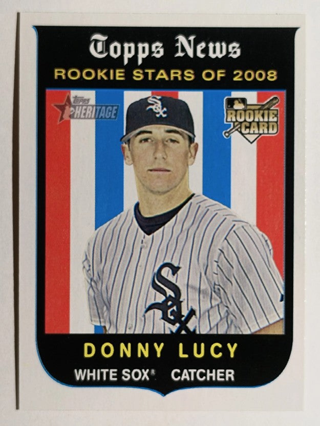 2008 Topps Heritage #134 Donny Lucy