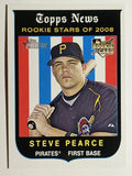 2008 Topps Heritage #138 Steve Pearce RC