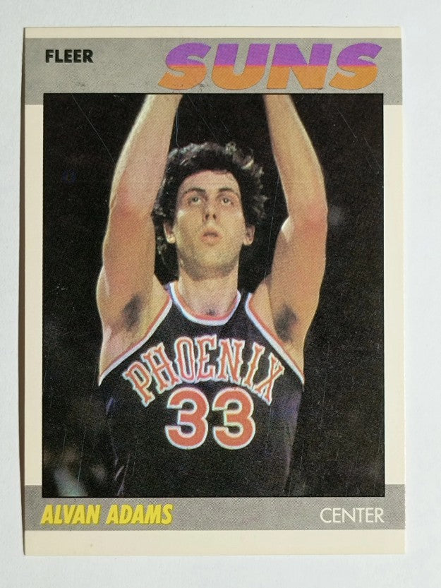 1987-88 Fleer #2 Alvan Adams