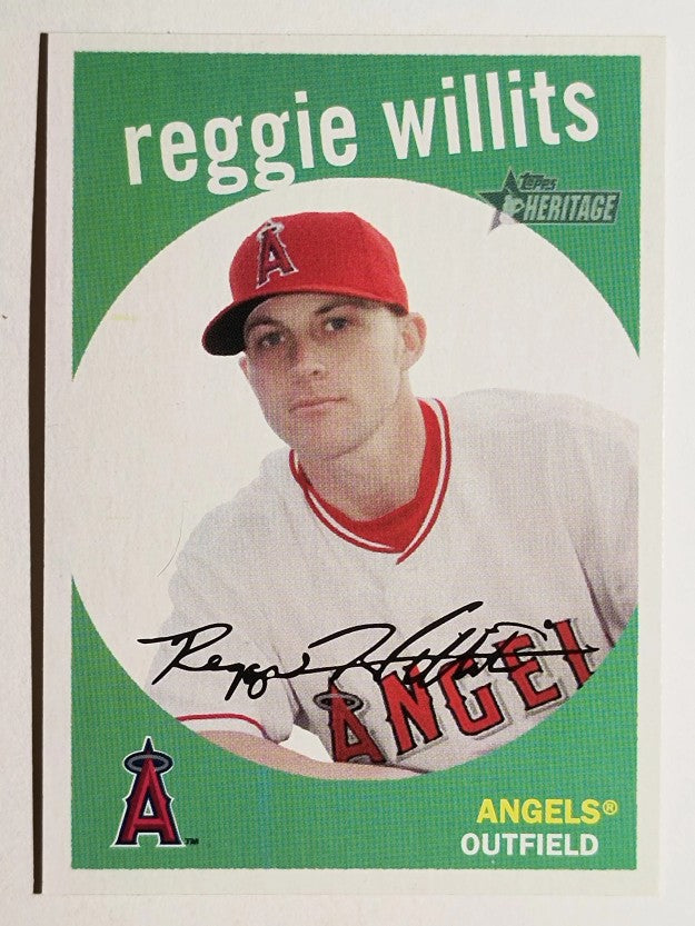 2008 Topps Heritage #153 Reggie Willits