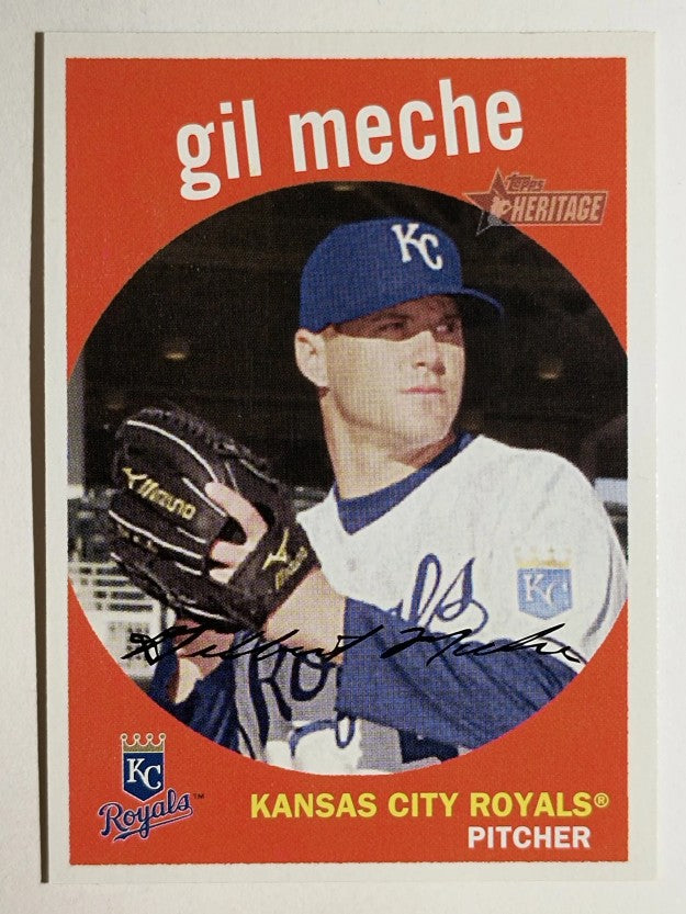 2008 Topps Heritage #164 Gil Meche