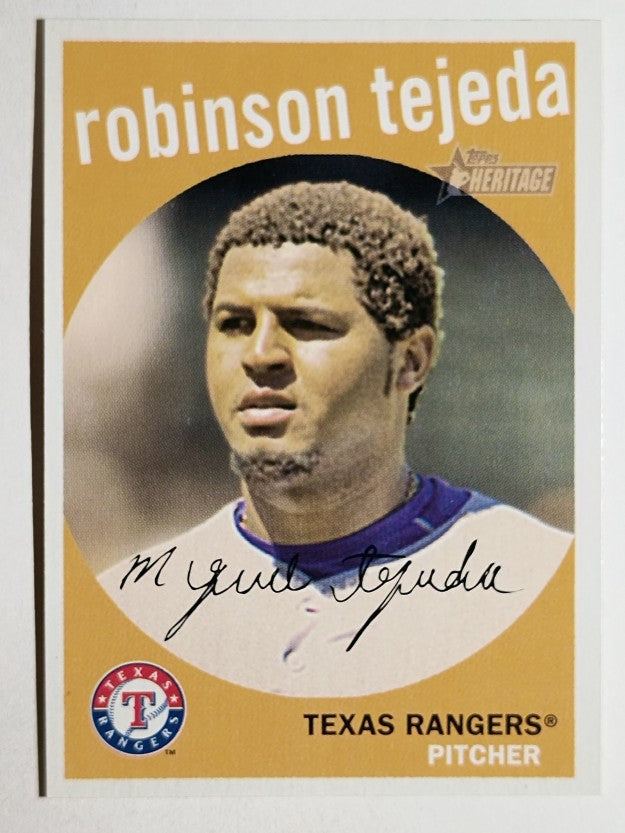 2008 Topps Heritage #177 Robinson Tejeda GB SP