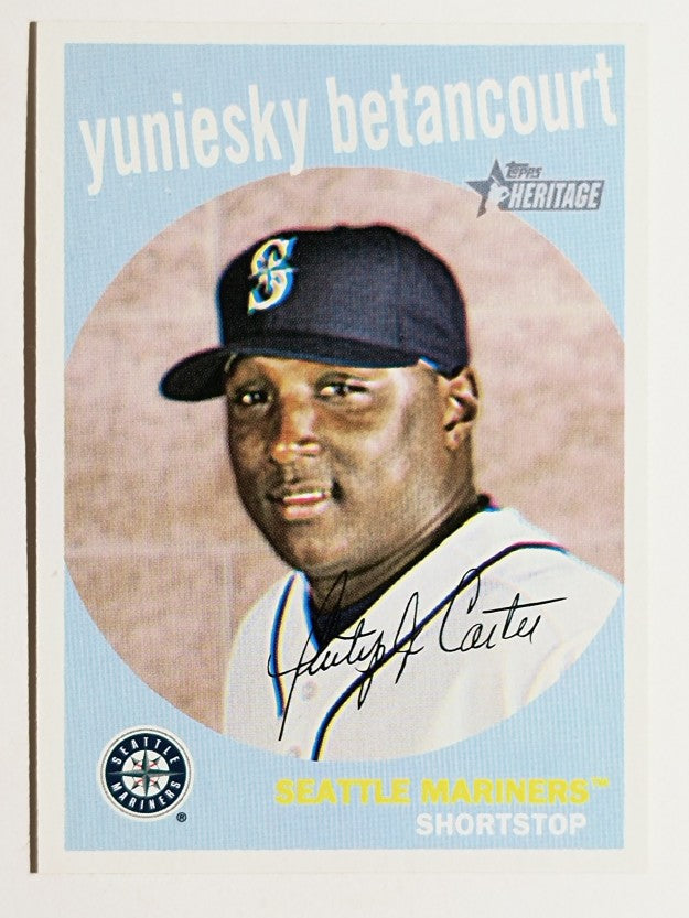 2008 Topps Heritage #183 Yuniesky Betancourt