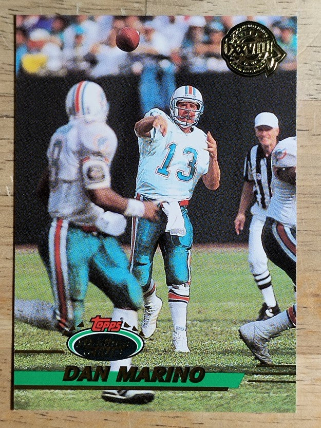 1993 Stadium Club Super Teams Super Bowl #60 Dan Marino