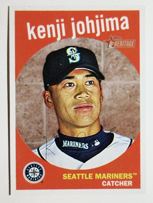 2008 Topps Heritage #189 Kenji Johjima