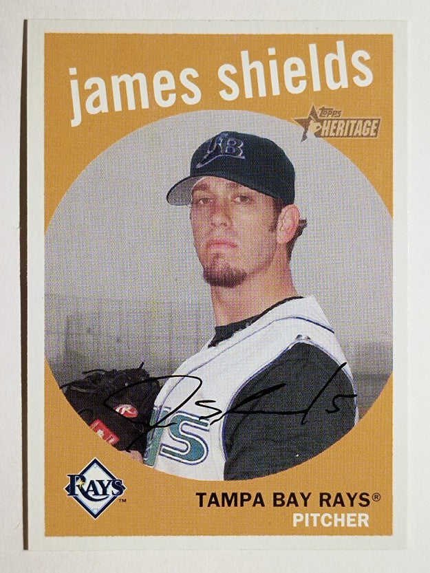 2008 Topps Heritage #191 James Shields