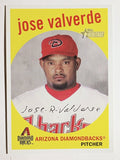 2008 Topps Heritage #196 Jose Valverde GB SP