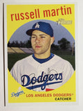 2008 Topps Heritage #199 Russell Martin