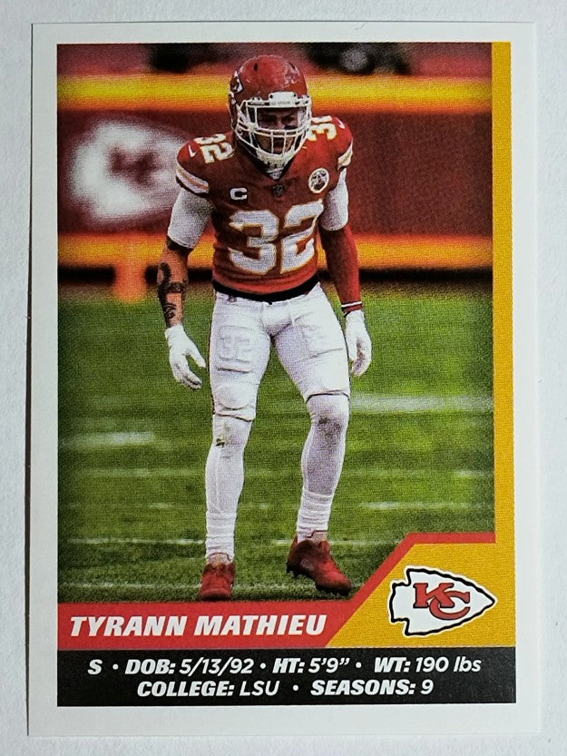 2021 Panini Stickers #260 Tyrann Mathieu