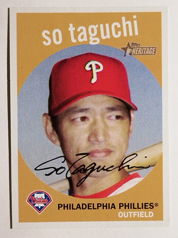 2008 Topps Heritage #203 So Taguchi