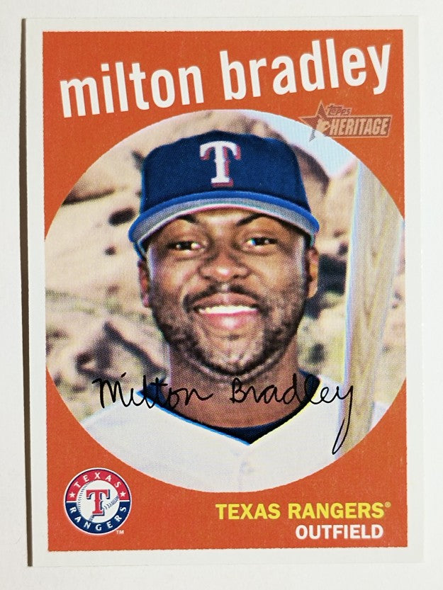 2008 Topps Heritage #205 Milton Bradley