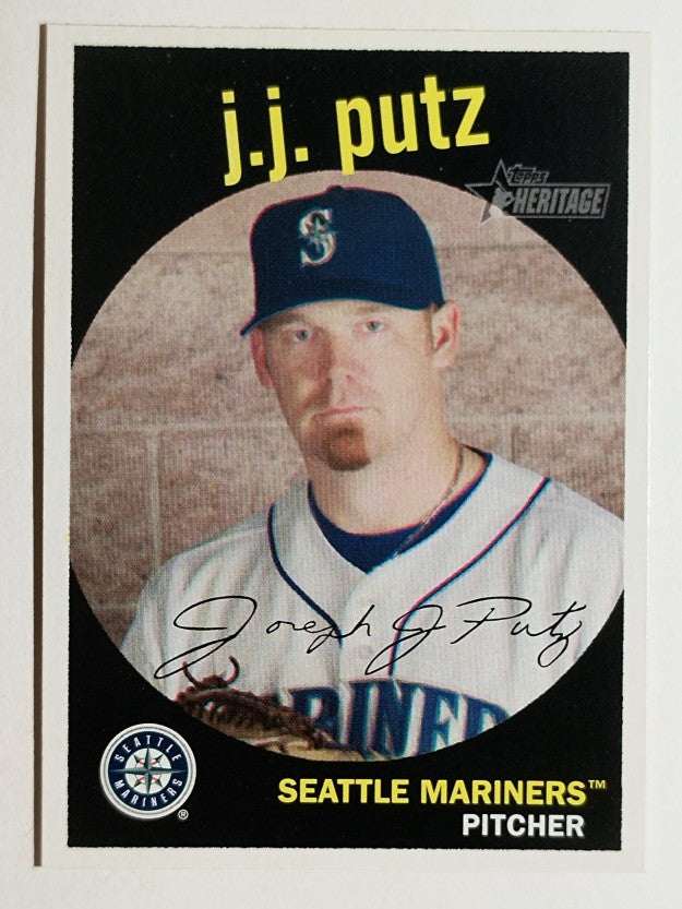 2008 Topps Heritage #210 J.J. Putz GB SP