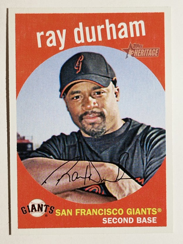 2008 Topps Heritage #215 Ray Durham