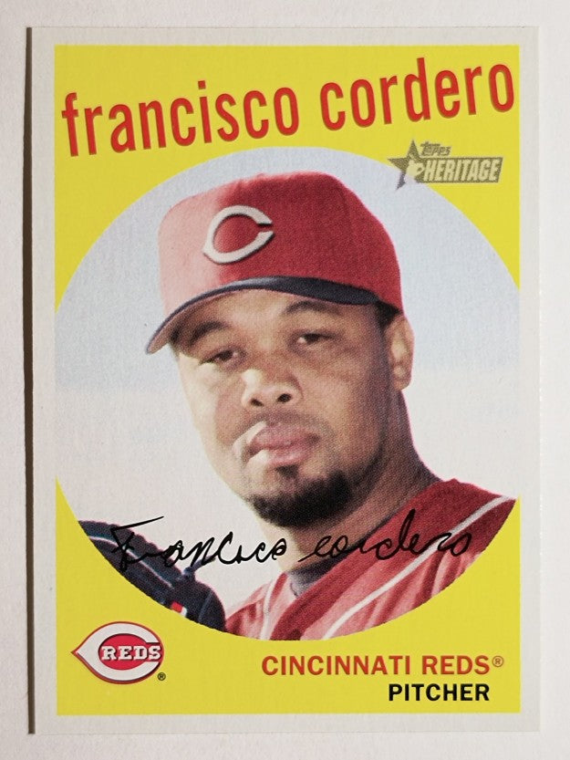 2008 Topps Heritage #216 Francisco Cordero