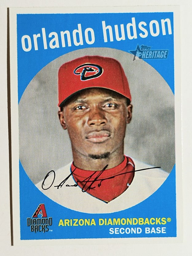2008 Topps Heritage #219 Orlando Hudson