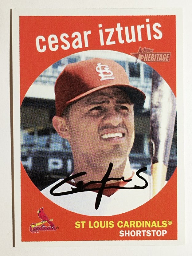 2008 Topps Heritage #222 Cesar Izturis