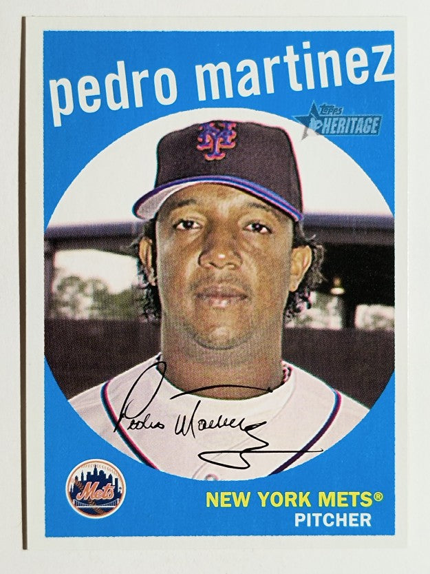 2008 Topps Heritage #225 Pedro Martinez GB SP