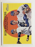 2008 Topps Heritage #237 Derek Jeter/Chien-Ming Wang/Robinson Cano
