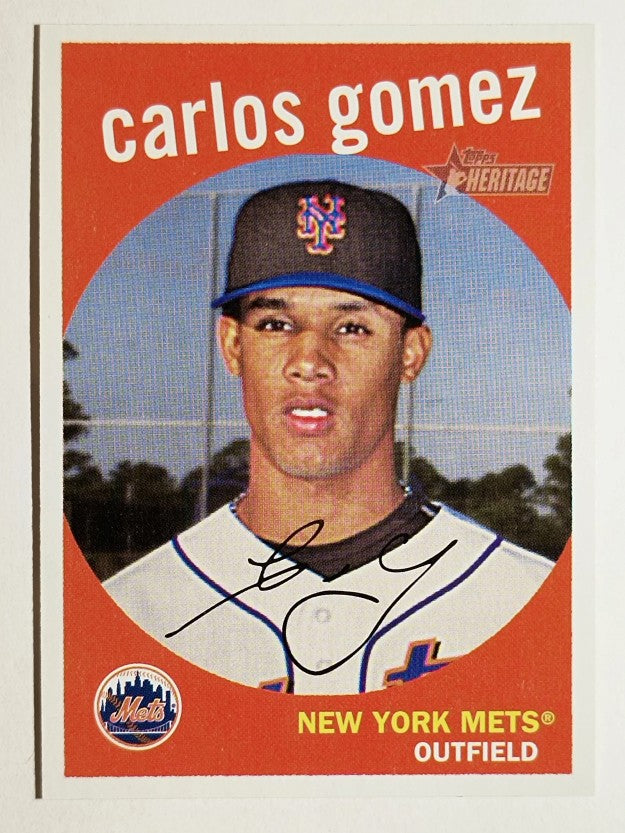 2008 Topps Heritage #240 Carlos Gomez