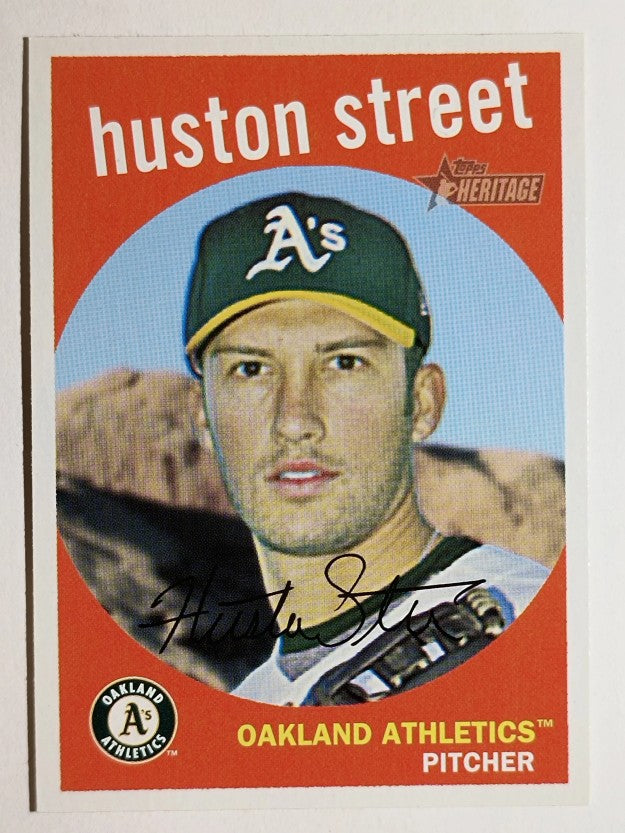 2008 Topps Heritage #242 Huston Street