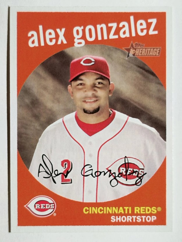 2008 Topps Heritage #251 Alex Gonzalez