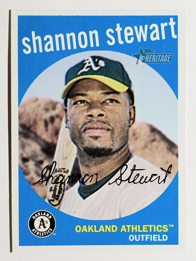 2008 Topps Heritage #264 Shannon Stewart GB SP