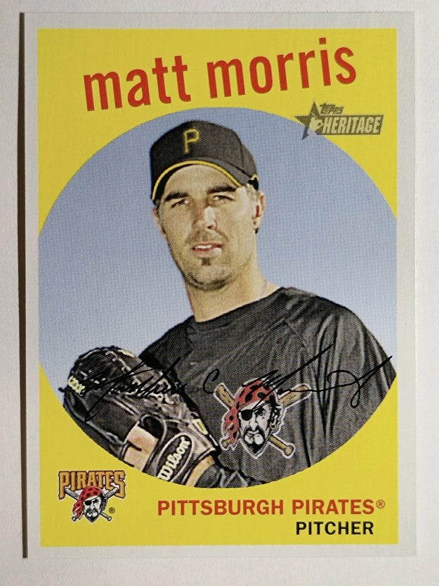 2008 Topps Heritage #266 Matt Morris GB SP