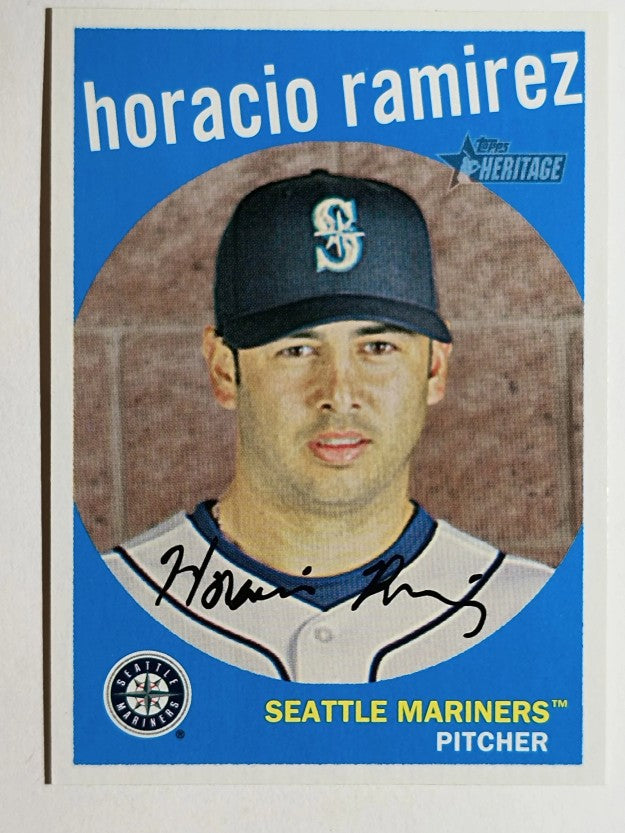 2008 Topps Heritage #269 Horacio Ramirez