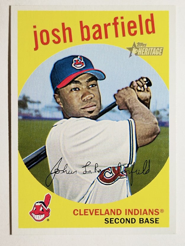 2008 Topps Heritage #273 Josh Barfield
