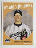 2008 Topps Heritage #274 Ubaldo Jimenez