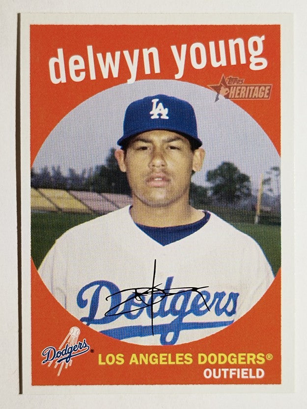 2008 Topps Heritage #278 Delwyn Young