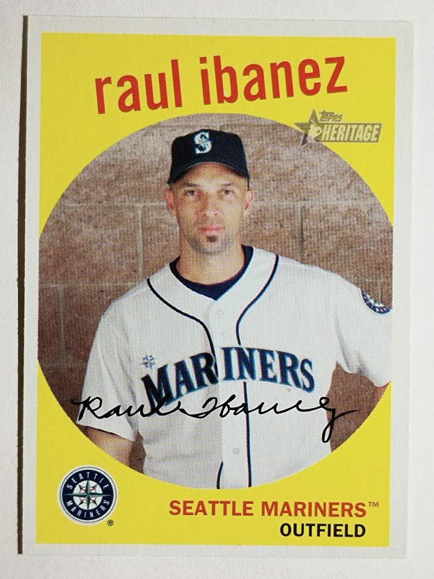 2008 Topps Heritage #281 Raul Ibanez