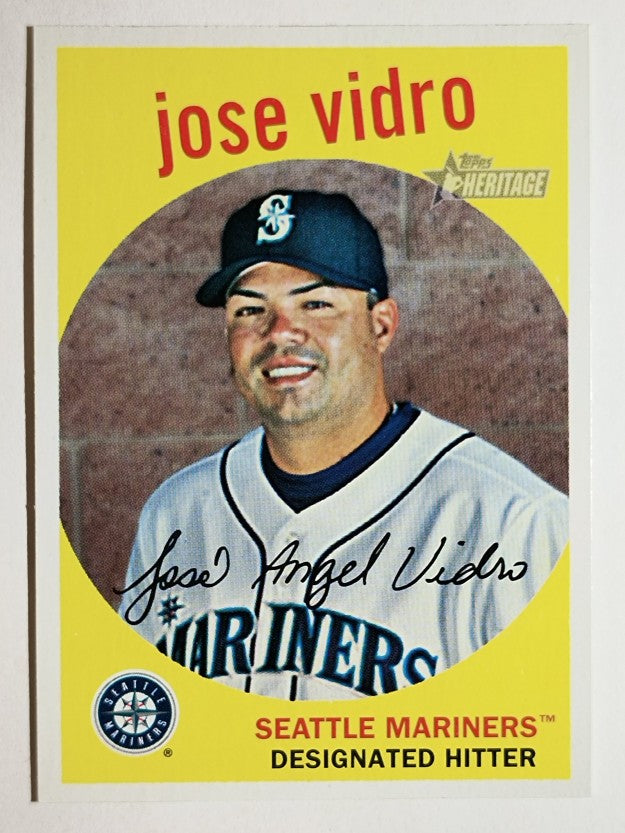 2008 Topps Heritage #282 Jose Vidro