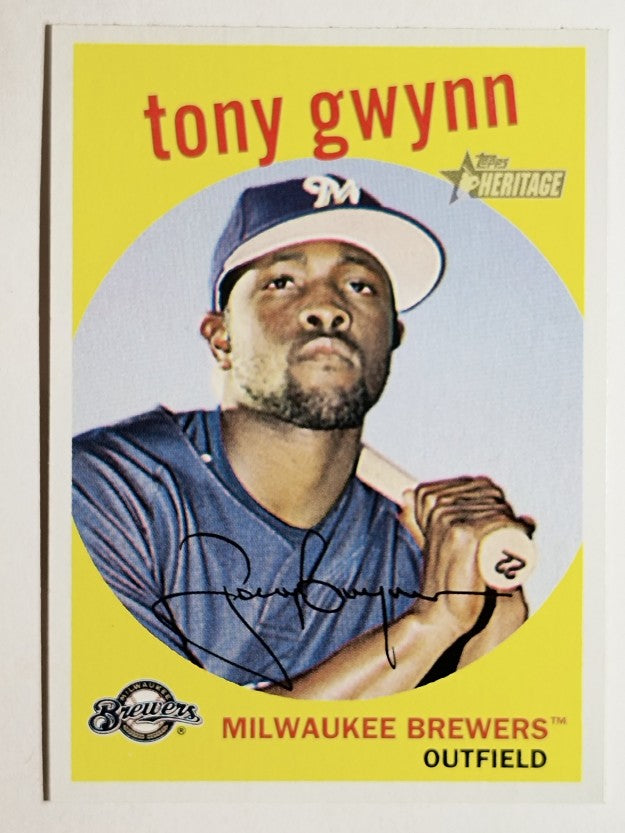 2008 Topps Heritage #286 Tony Gwynn GB SP