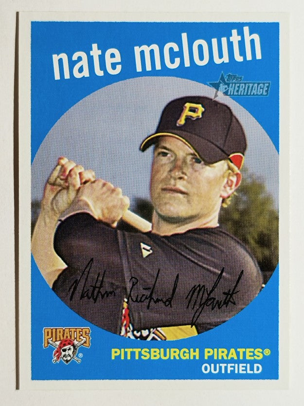 2008 Topps Heritage #290 Nate McLouth