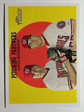 2008 Topps Heritage #291 Matt Chico/Jason Bergmann GB SP