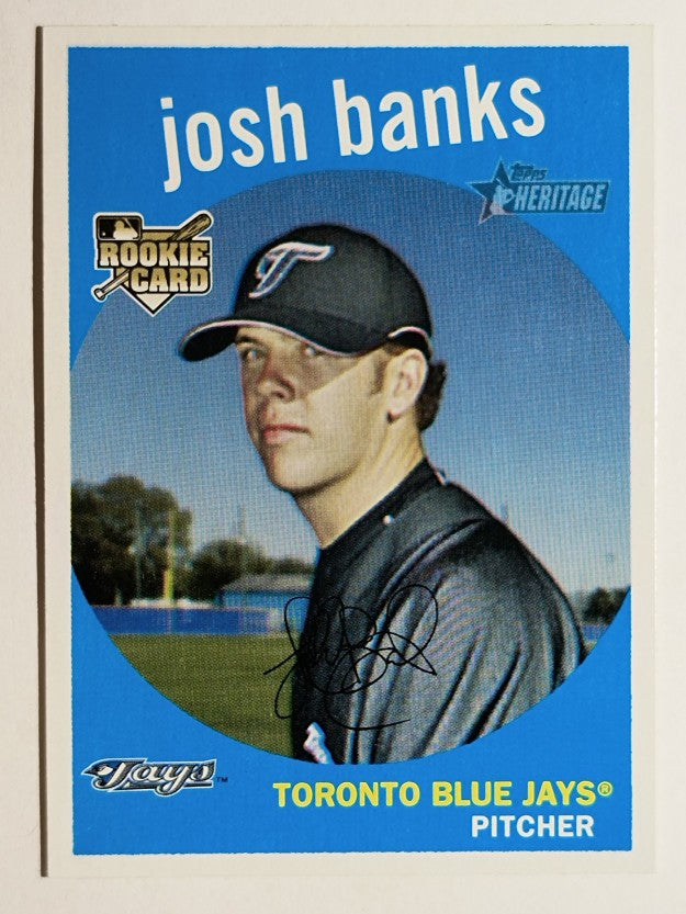 2008 Topps Heritage #296 Josh Banks