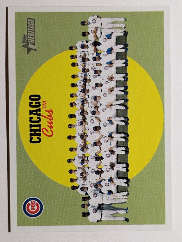 2008 Topps Heritage #304 Chicago Cubs