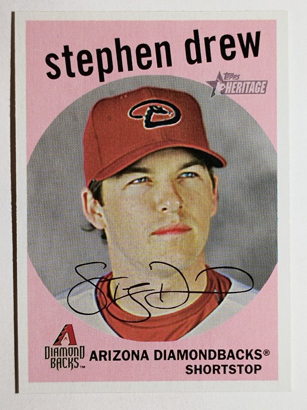 2008 Topps Heritage #306 Stephen Drew