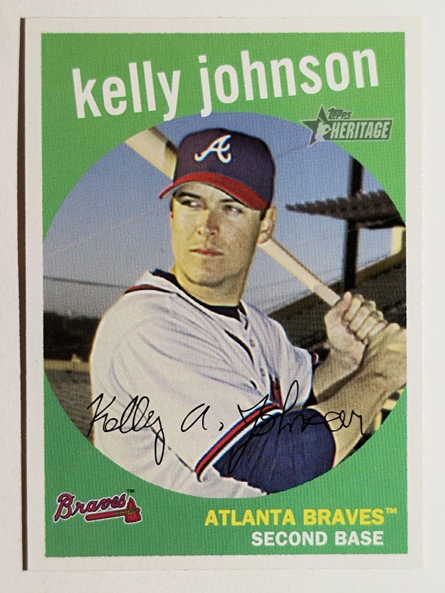 2008 Topps Heritage #307 Kelly Johnson