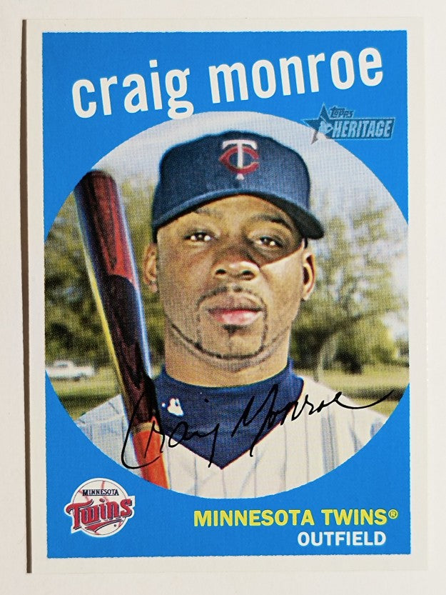 2008 Topps Heritage #309 Craig Monroe